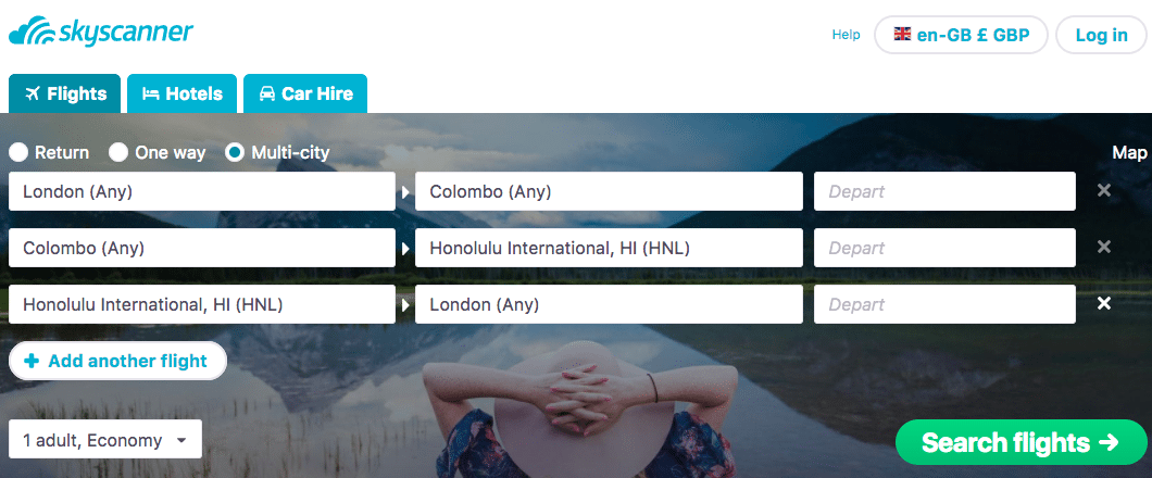 Skyscanner Multi-Stop Search - Think before booking with kiwi.com